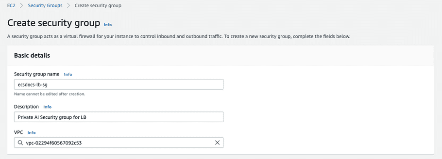Security Groups